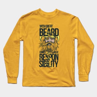 Great Beard Long Sleeve T-Shirt